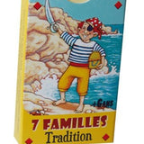 7 Familles tradition - Cartes Enfants - Rouge et Noir