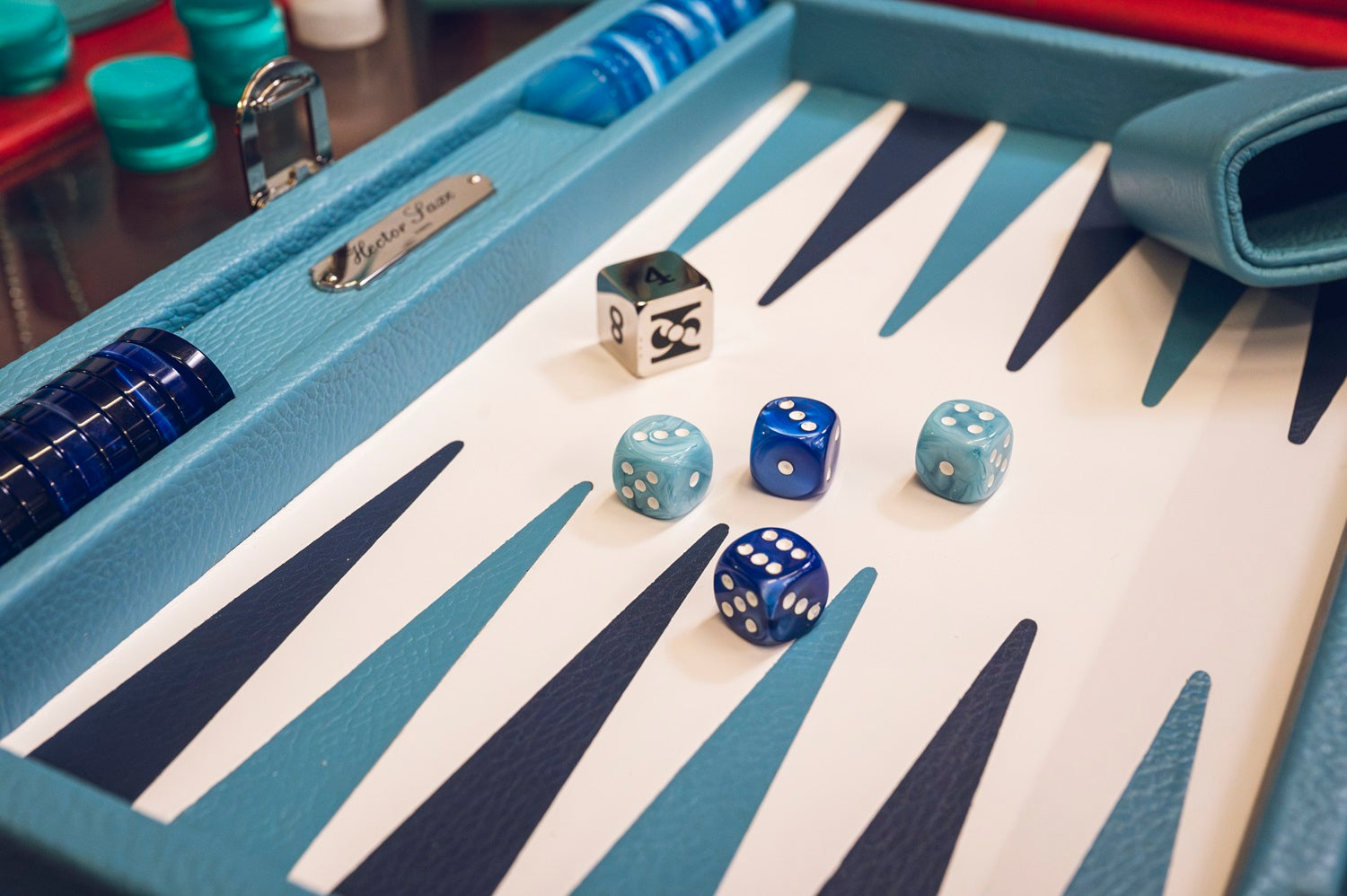 backgammon Hector Saxe bleu
