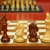 Pièces d'échecs Iroquoises en Bois de rose - Chopra
