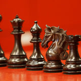 Pièces d'échecs Shera en Palissandre - Taille 6/7 - Chopra