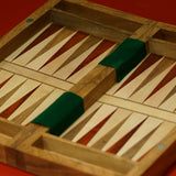 Ensemble jeu d'échecs et Backgammon - Coffre pliant - Magnétique