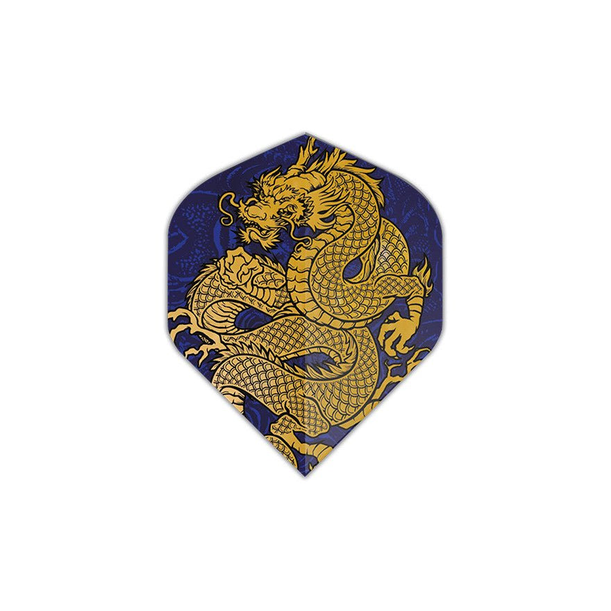 Ailettes Elkadart - Dragon Flight - accessoire Fléchettes - Rouge et Noir