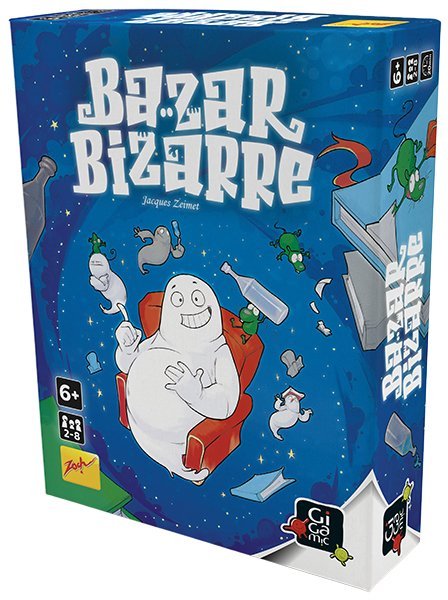 Bazar Bizarre - Jeux de plateau enfants cadeau -7a - Rouge et Noir