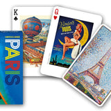 Cartes Esprit de Paris - jeu de cartes illustrées - Rouge et Noir