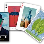 Cartes Magritte - Cartes à jouer - Rouge et Noir