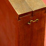 Collection - Ensemble Jeu d'échecs ancien Northern Upright - Antiquités / Jeux anciens - Rouge et Noir