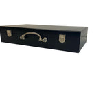 Mallette de 300 jetons - Bois - Sunshine - 14,5 gr - mallette de poker aluminium coffret de poker de luxe - Rouge et Noir