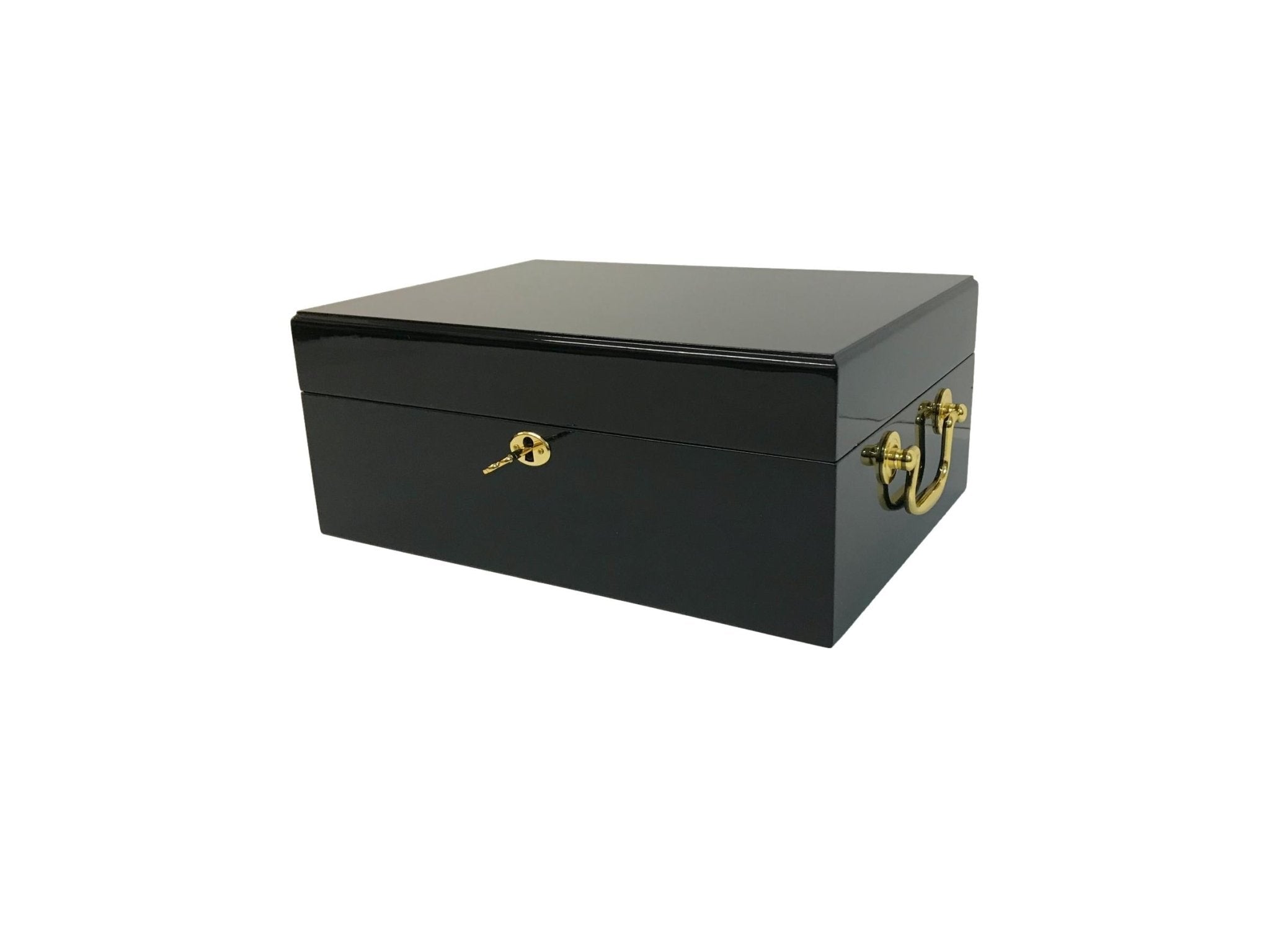 Mallette de 500 jetons - Bois laqué Noir - Sunshine - 14,5 gr - mallette de poker aluminium coffret de poker de luxe cadeau bel objet - Rouge et Noir