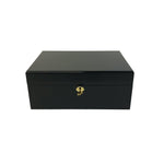Mallette de 500 jetons - Bois laqué Noir - Sunshine - 14,5 gr - mallette de poker aluminium coffret de poker de luxe cadeau bel objet - Rouge et Noir