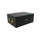 Mallette de 500 jetons - Bois laqué Noir - Sunshine - 14,5 gr - mallette de poker aluminium coffret de poker de luxe cadeau bel objet - Rouge et Noir