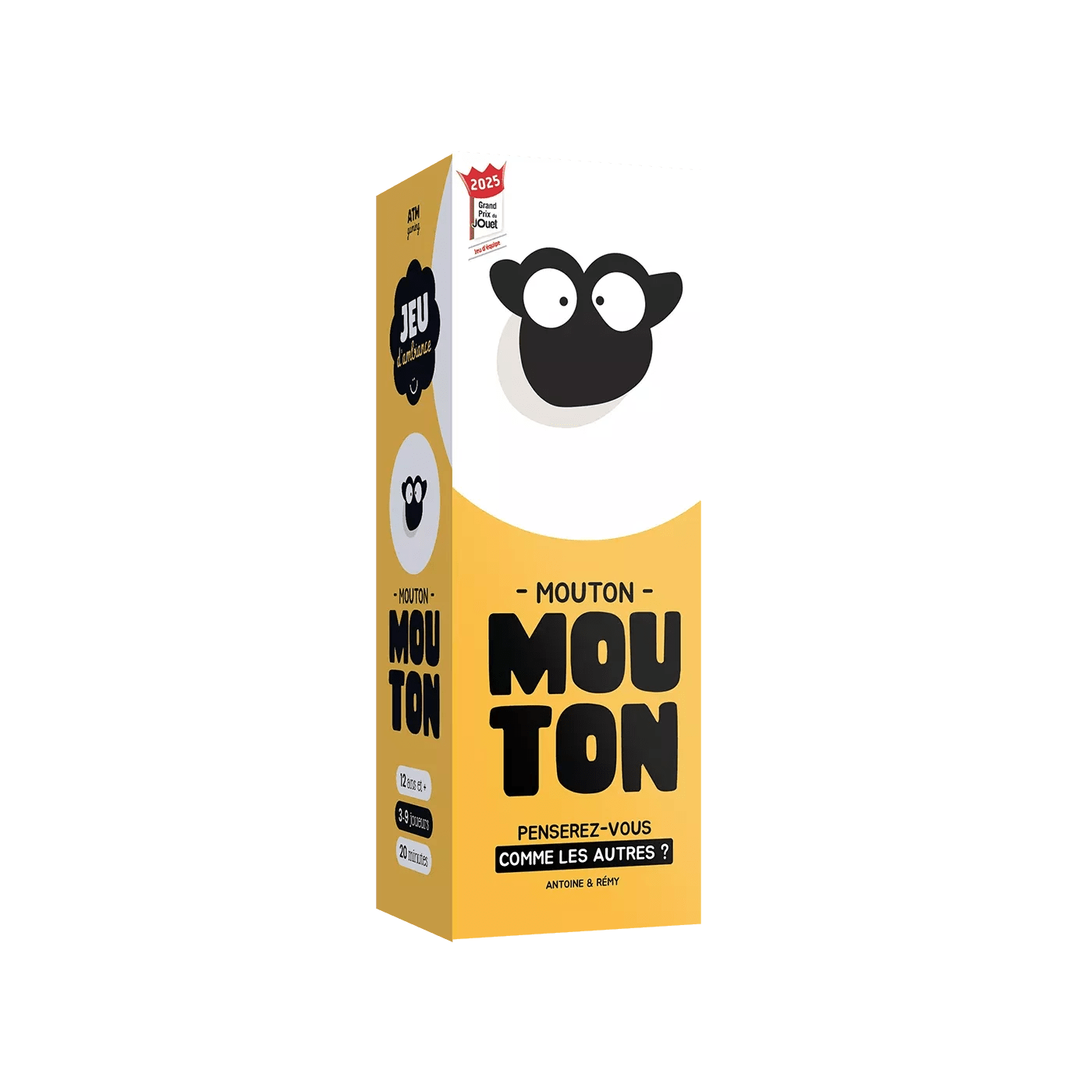 Mouton Mouton - Jeu de plateau d'ambiance et de vivacité - Rouge et Noir
