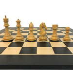 Pièces Bridden - Ebène - jeu d'échecs pièces d'échecs classiques et décoratives - Rouge et Noir