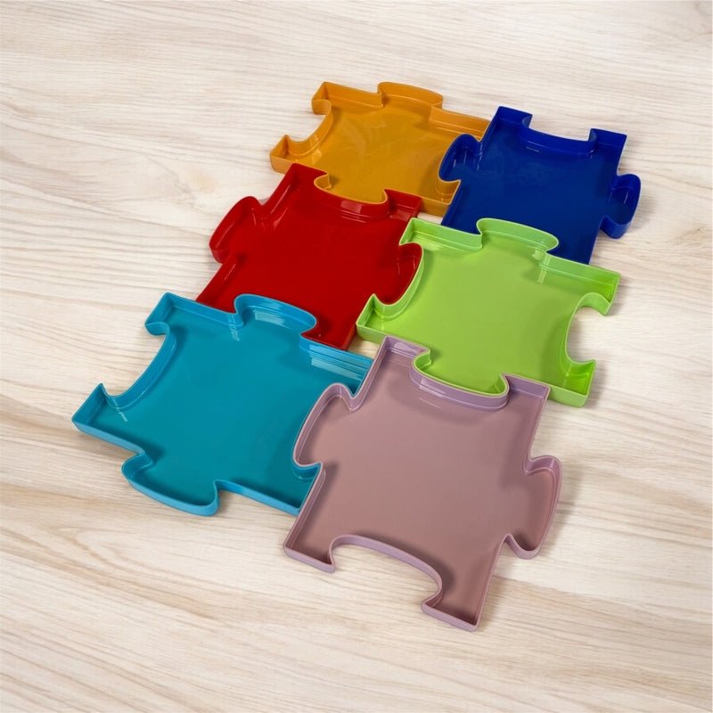 Plateaux de tri pour puzzle - accessoire de puzzle - Rouge et Noir