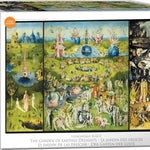 Puzzle Eurographics - 5000 p - Le jardin des délices - Bosch - Puzzle en carton - Rouge et Noir