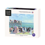 Puzzle MW - 250 p - La plage et l'estacade de trouville - Raoul Dufy - Puzzle en bois Michèle Wilson - Rouge et Noir