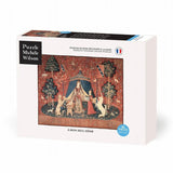 Puzzle MW - 80 p - à mon seul désir - Puzzle en bois Michèle Wilson - Rouge et Noir
