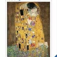 Puzzle Ravensburger - 1500 p - Le baiser - klimt - Puzzle en carton - Rouge et Noir
