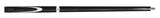 Queue de snooker - Gramax Graphite grise 2 pièces - Billard - Rouge et Noir