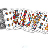 Scopa Triestine - Piatnik - jeu de cartes de scopa - Rouge et Noir