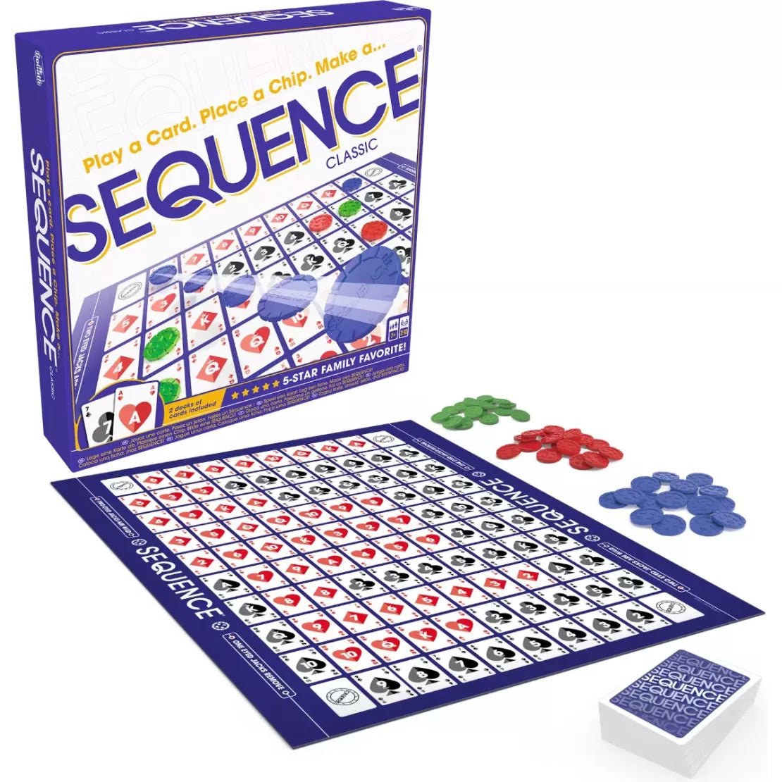 Séquence - Jeux de Lettres et de Chiffres - Rouge et Noir