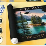 Tapis de puzzle - 3000 p - accessoire de puzzle - Rouge et Noir