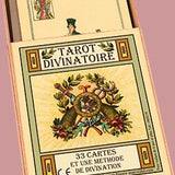 Tarot divinatoire - Marc Vidal - fin de soirée solitaire - Rouge et Noir