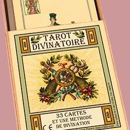 Tarot divinatoire - Marc Vidal - fin de soirée solitaire - Rouge et Noir
