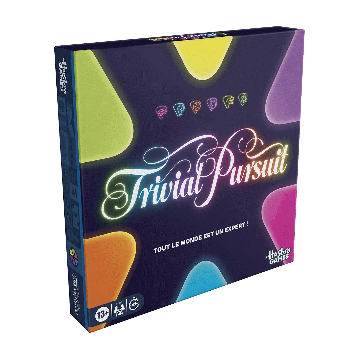 Trivial Pursuit - Nouvelle édition - Jeu de questions - Rouge et Noir