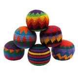 Balles Hacky sack - à l'unité - extérieur - Rouge et Noir